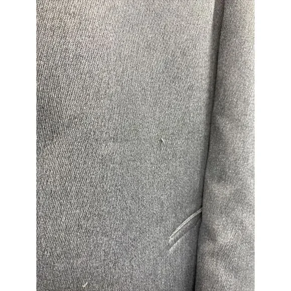 VTG London Fog Over Top Coat Sherpa Lined‎ Wool Gray Mens 40 Short - Picture 3 of 12